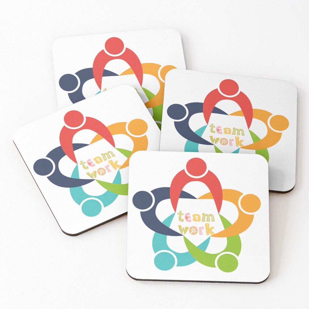 Item preview, Coasters (Set of 4) designed and sold by Genius-Merch.