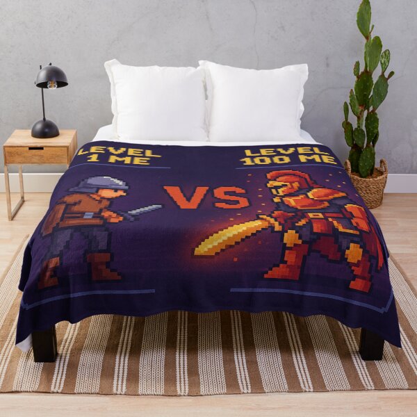 Item preview, Level 1 Me vs. Level 100 Me designed and sold by Nostalgia Zone.