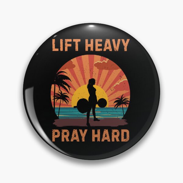 Item preview, Lift Heavy Pray Hard  designed and sold by Pishpunta.