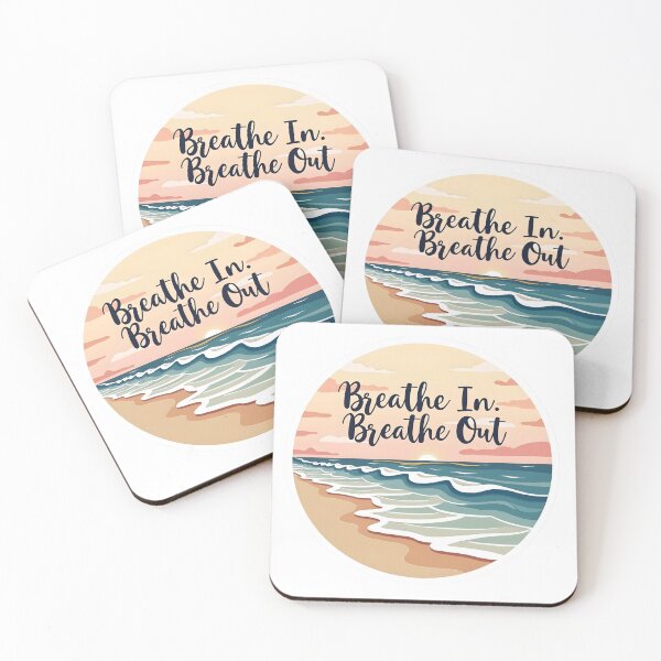 Item preview, Breathe IN & Out - Mindfulness Sticker designed and sold by slickywitty.
