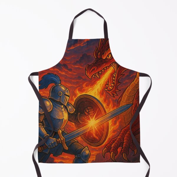 Item preview, Dragon Knight of Eternal Flame designed and sold by JonelleTshirts.