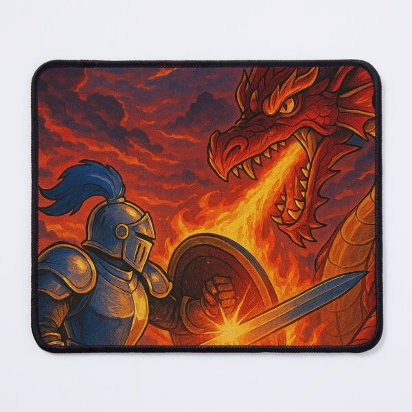 Item preview, Dragon Knight of Eternal Flame designed and sold by JonelleTshirts.