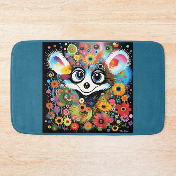 Item preview, Adorable lemur in a mysterious forest. designed and sold by Natalia-Vlad.