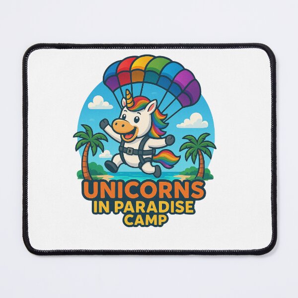 Item preview, Unicorns in Paradise Camp designed and sold by Flywear-eu.