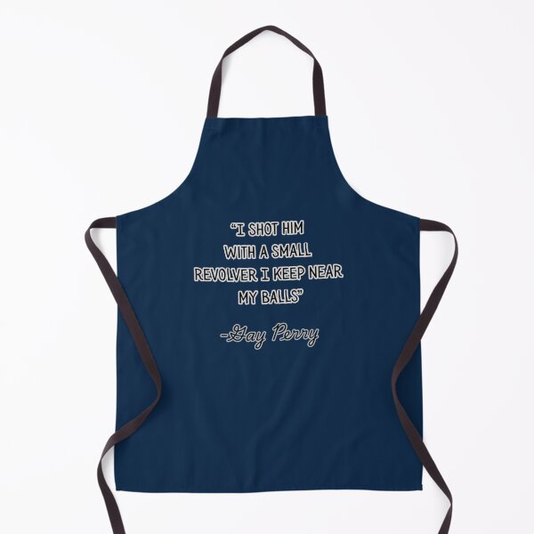 Item preview, Kiss Kiss Bang Bang Quote, Blue Backround designed and sold by SillyFun.