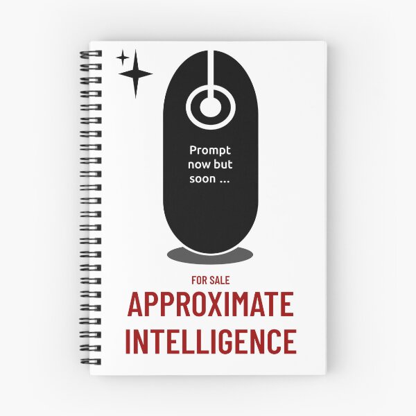 Item preview, For Sale Approximate Intelligence - Prompt now but soon ... designed and sold by crowforge.