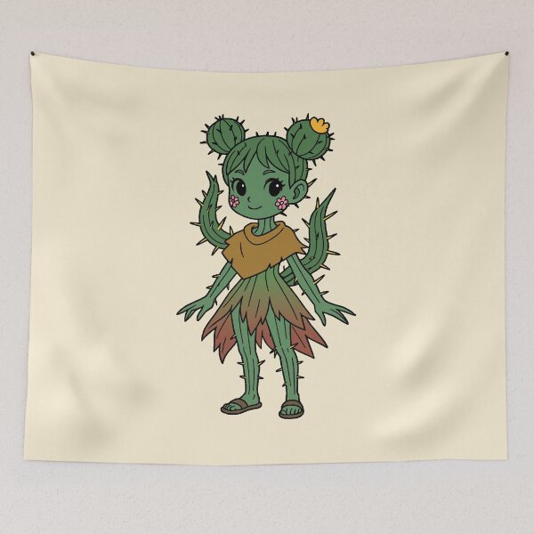 Item preview, Sagura the Cactus Girl designed and sold by Smoggs741.