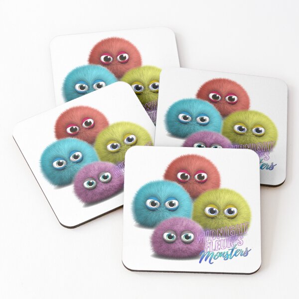 Item preview, Midnight Fleur's Monsters A Pile of Puffs designed and sold by E J  Frost.