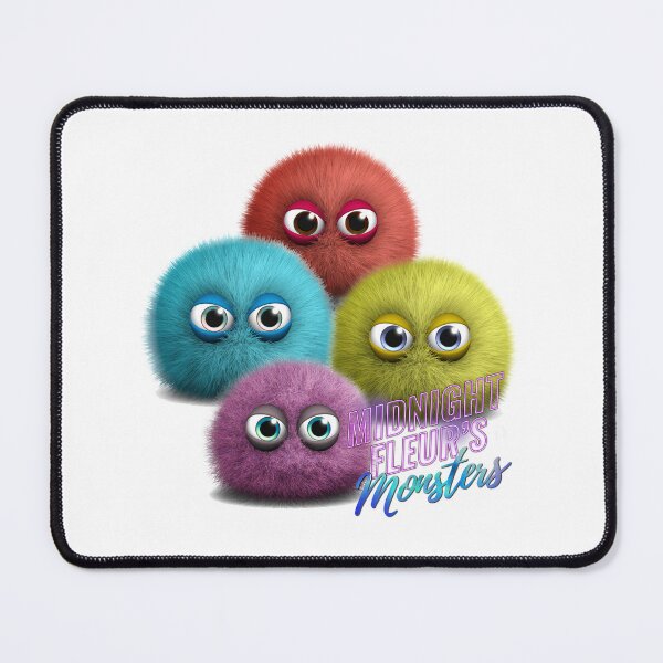 Item preview, Midnight Fleur's Monsters A Pile of Puffs designed and sold by E J  Frost.