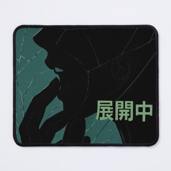 Item preview, Cyber Noir Seduction – Cracked Glass Anime Shadow Art designed and sold by Hirvipelto.