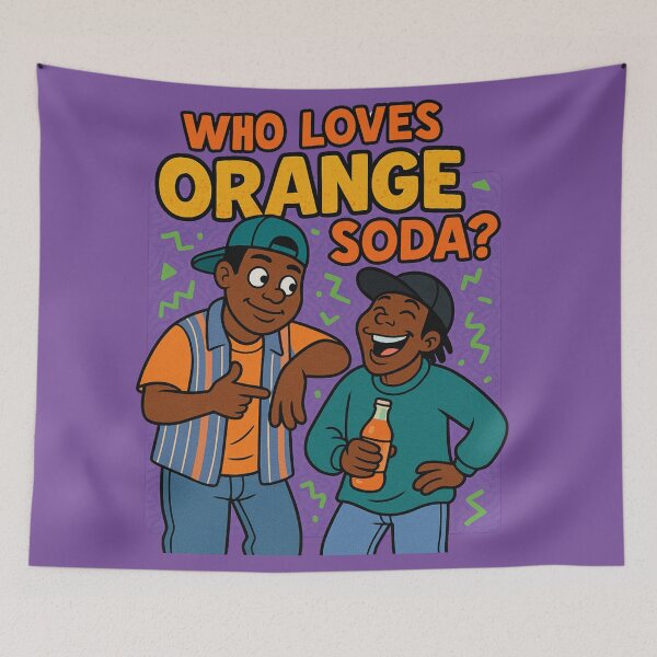 Item preview, Who Loves Orange Soda? designed and sold by Nostalgia Zone.