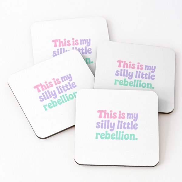Item preview, My Silly Little Rebellion – Quiet Queer Rage Sticker designed and sold by CaffeinatedCreatures.
