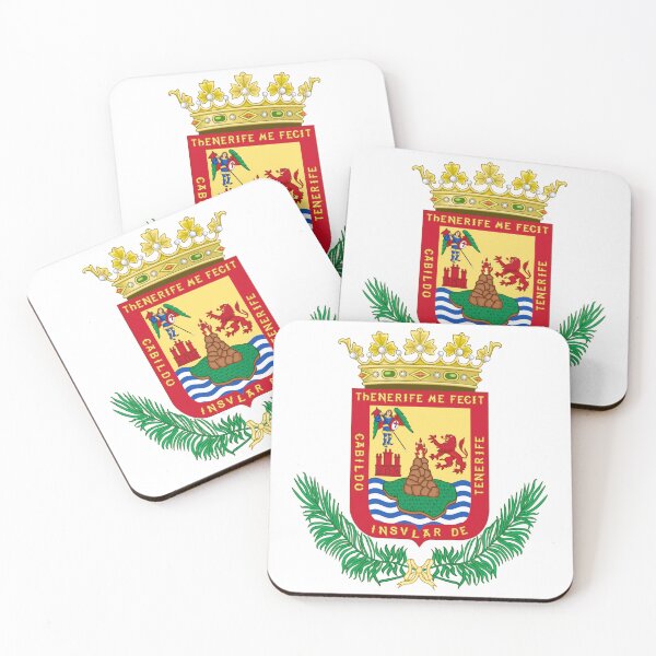 Item preview, Coat of arms of Tenerife, Canary Islands, Spain designed and sold by Beluga Cat.