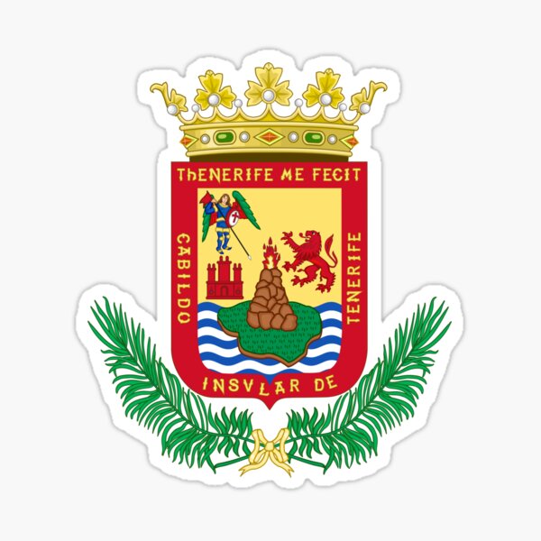 Item preview, Coat of arms of Tenerife, Canary Islands, Spain designed and sold by Beluga Cat.