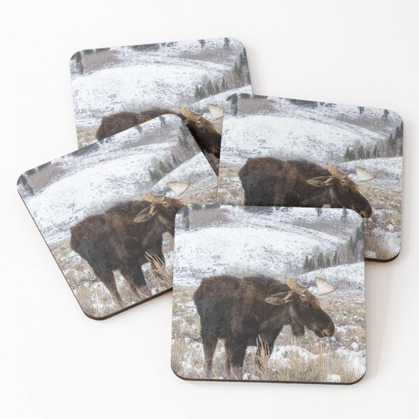 Item preview, moose designed and sold by The Artful Finch.