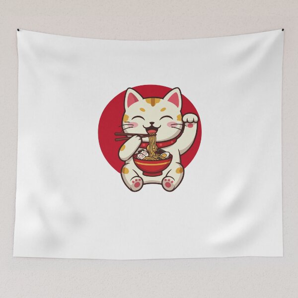 Item preview, Noodle time brings lucky vibes designed and sold by KasiaRawska.