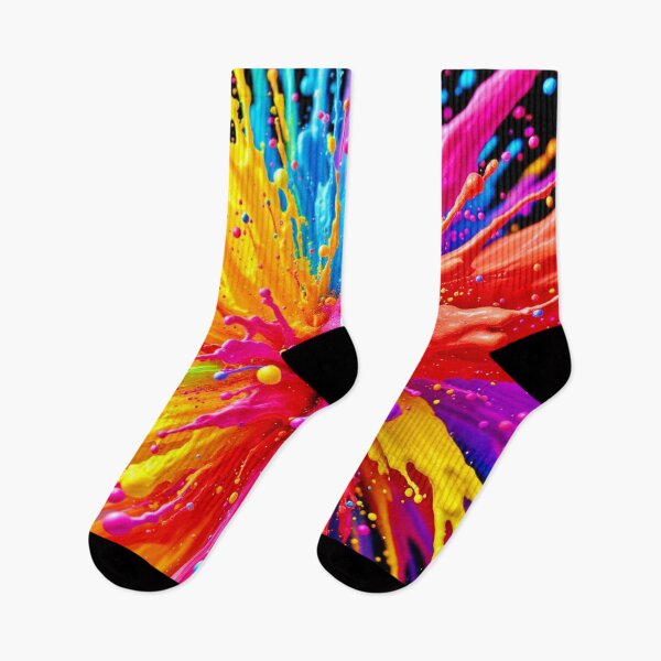 Item preview, Vibrant Paint Burst Energy designed and sold by Health And Fitness Posts e-Store.