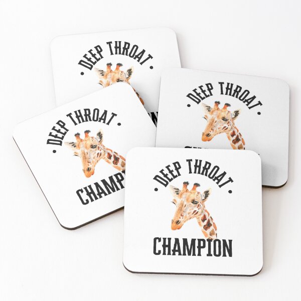 Item preview, Deep throat champion designed and sold by NicMacTees.