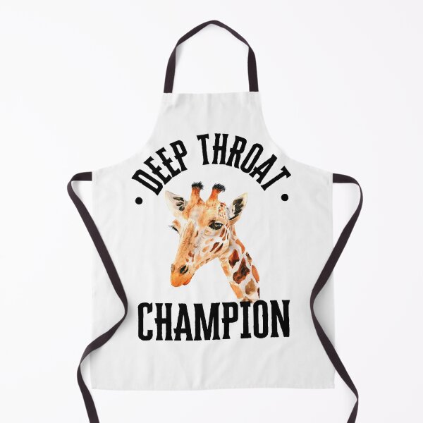 Item preview, Deep throat champion designed and sold by NicMacTees.