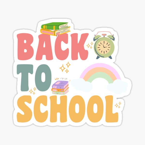 Item preview, back to school colorful design designed and sold by dijjaboutique.