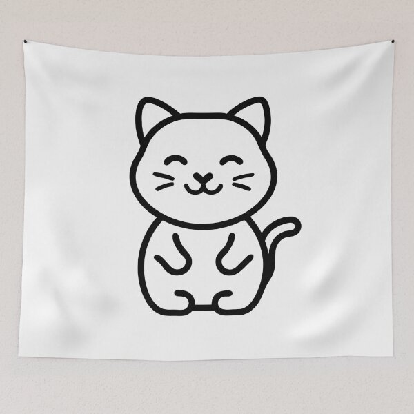 Aperçu de l'œuvre Cute cat créée et vendue par CuteCat9122.