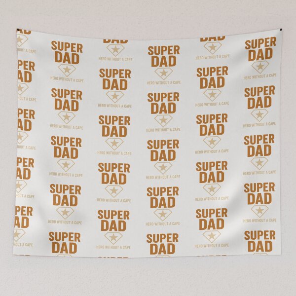Item preview, Super Dad – Hero Without a Cape designed and sold by astersgraphics.