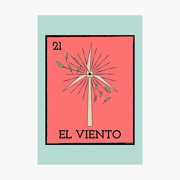 Item preview, El Viento Card Wind Technician designed and sold by VoltJunkies.