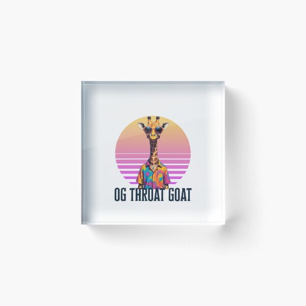 Item preview, OG Throat Goat designed and sold by NicMacTees.