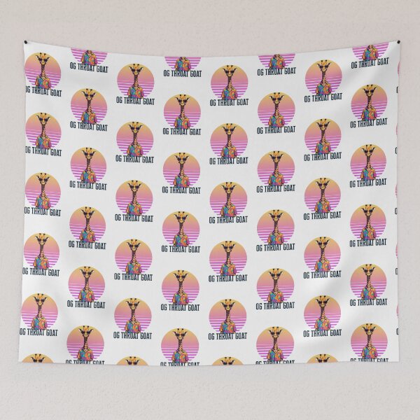 Item preview, OG Throat Goat designed and sold by NicMacTees.