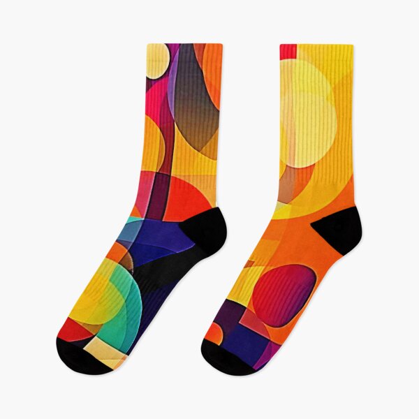 Item preview, Vibrant Geometric Harmony designed and sold by Health And Fitness Posts e-Store.