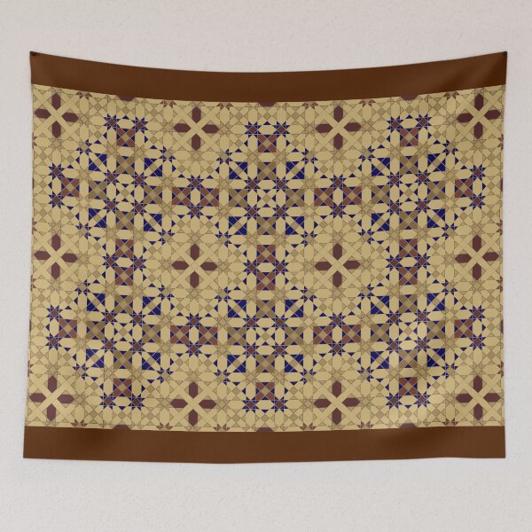 Item preview, Delicate Innovative Mosaic in Warm Autumn Tones designed and sold by Tarjiart.