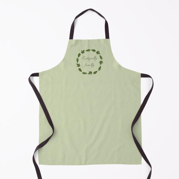 Item preview, Circle of green leaves and the inscription "Ecologically friendly" designed and sold by Cherevan.