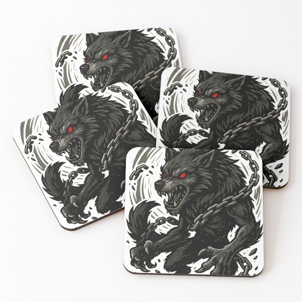 Item preview, Fenrir – Wrath of Ragnarök designed and sold by Zunny91.