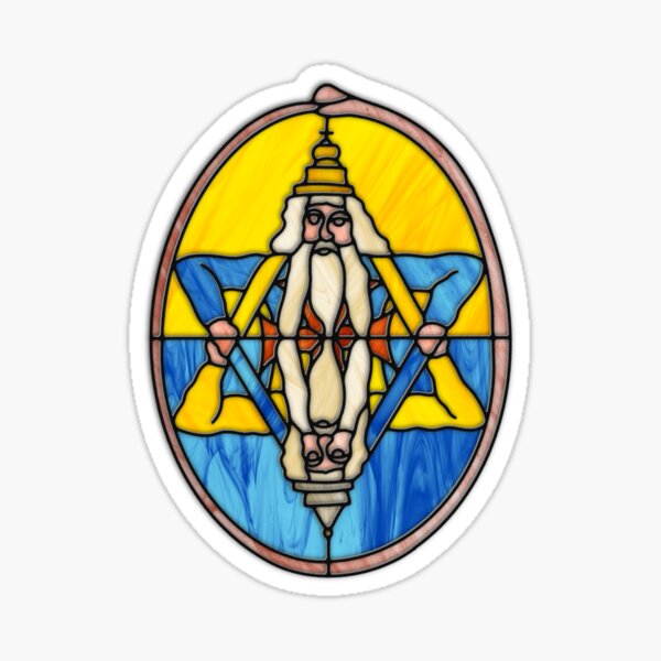 Item preview, As Above So Below (Digital Stained Glass) designed and sold by 24/7 Watcher.