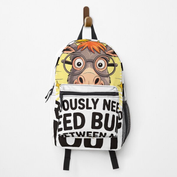 Item preview, Funny Donkey Quote Brain to Mouth Speed Bump designed and sold by designleon19.