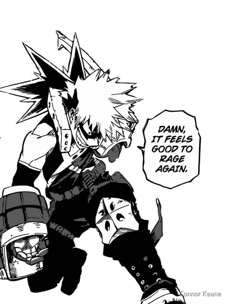 Raging Bakugou by conatron13