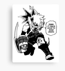 Raging Bakugou Canvas Print