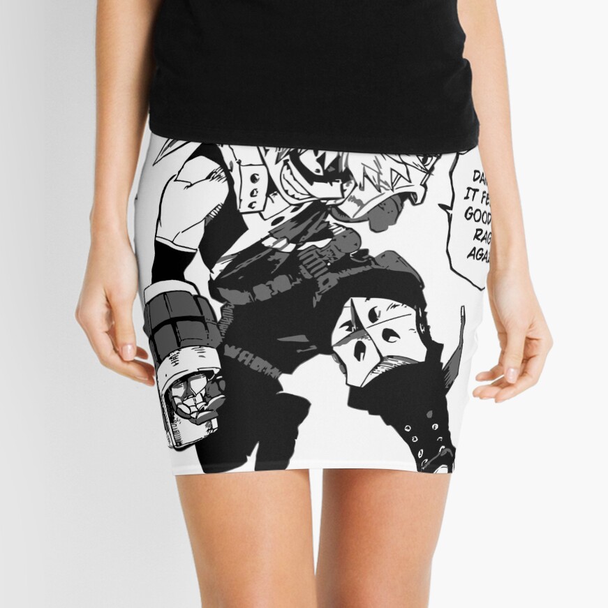 Raging Bakugou Mini Skirt