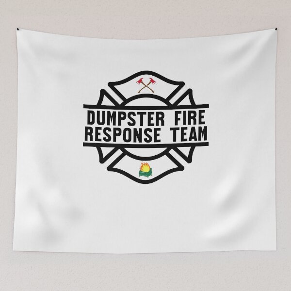 Item preview, Dumpster Fire Response team funny work humor designed and sold by snowry.