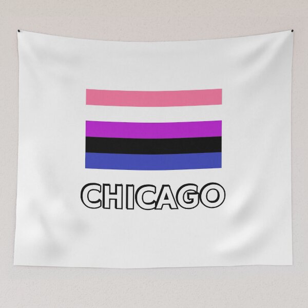 Item preview, Genderfluid Pride Flag Chicago designed and sold by Inspirationmotivation.