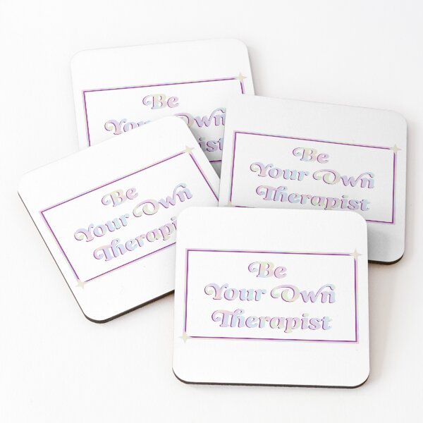 Item preview, Minimalist Be Your Own Therapist Unisex T-Shirts and Stickers designed and sold by Apotheosis by Irie Meraki.