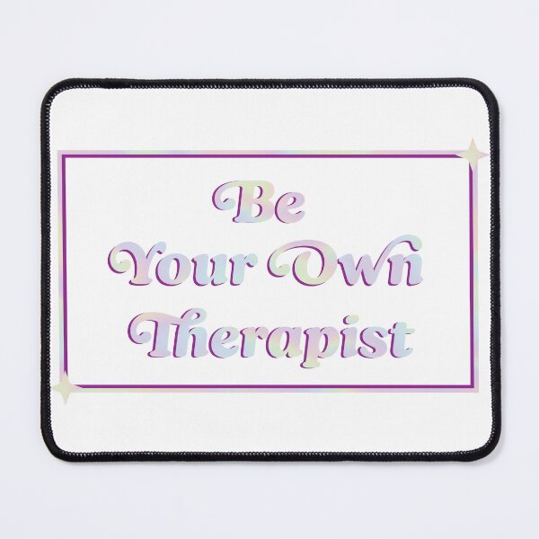 Item preview, Minimalist Be Your Own Therapist Unisex T-Shirts and Stickers designed and sold by Apotheosis by Irie Meraki.