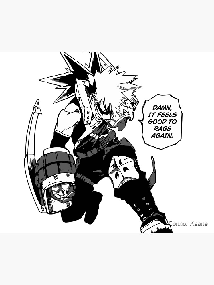 Raging Bakugou by conatron13