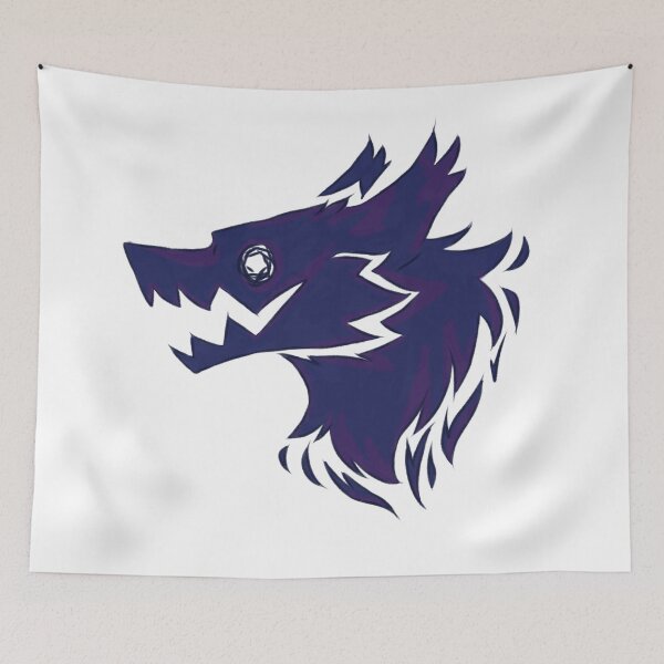 Item preview, Blue wolf designed and sold by AnyHLW.