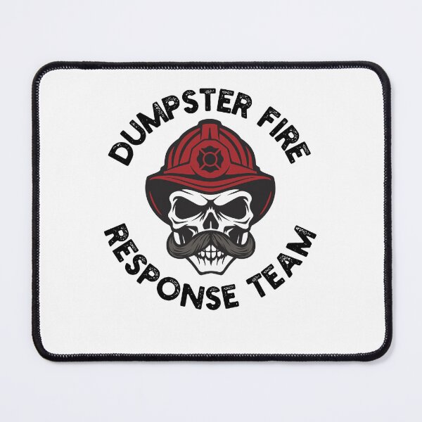 Item preview, Dumpster Fire Response team funny work humor skeleton designed and sold by snowry.