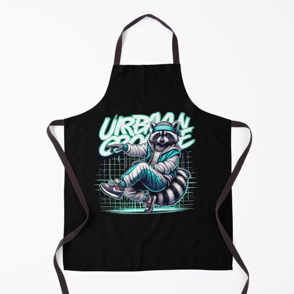 Item preview, Urban Groove Raccoon – Cool Breakdance Street Art Animal Design designed and sold by JenniferCreaArte .