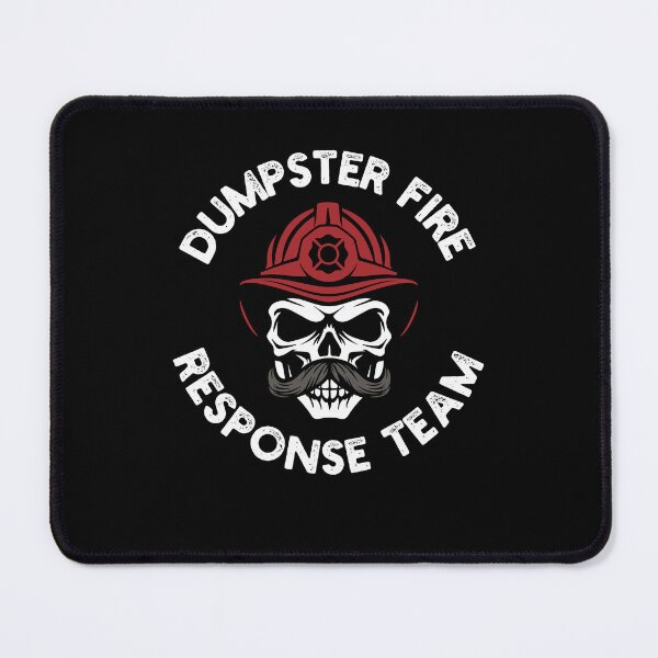 Item preview, Dumpster Fire Response team funny work humor skeleton designed and sold by snowry.