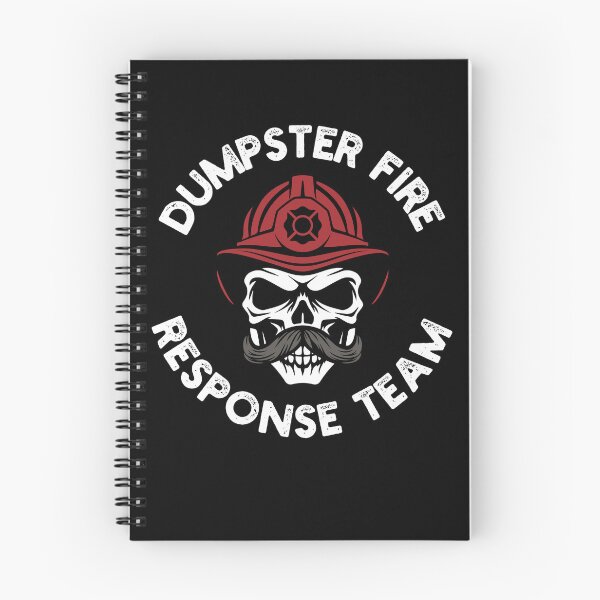 Item preview, Dumpster Fire Response team funny work humor skeleton designed and sold by snowry.