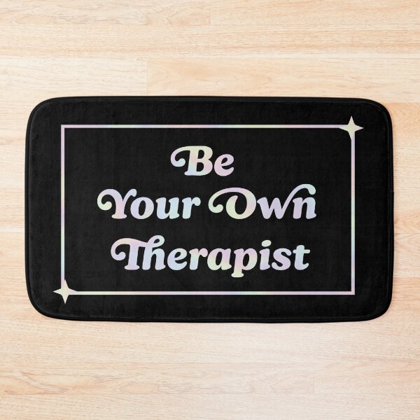 Item preview, Minimalist Be Your Own Therapist Unisex T-Shirts and Stickers designed and sold by Apotheosis by Irie Meraki.