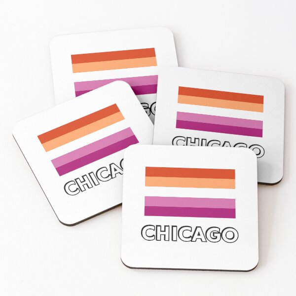 Item preview, Lesbian Pride Flag Chicago designed and sold by Inspirationmotivation.